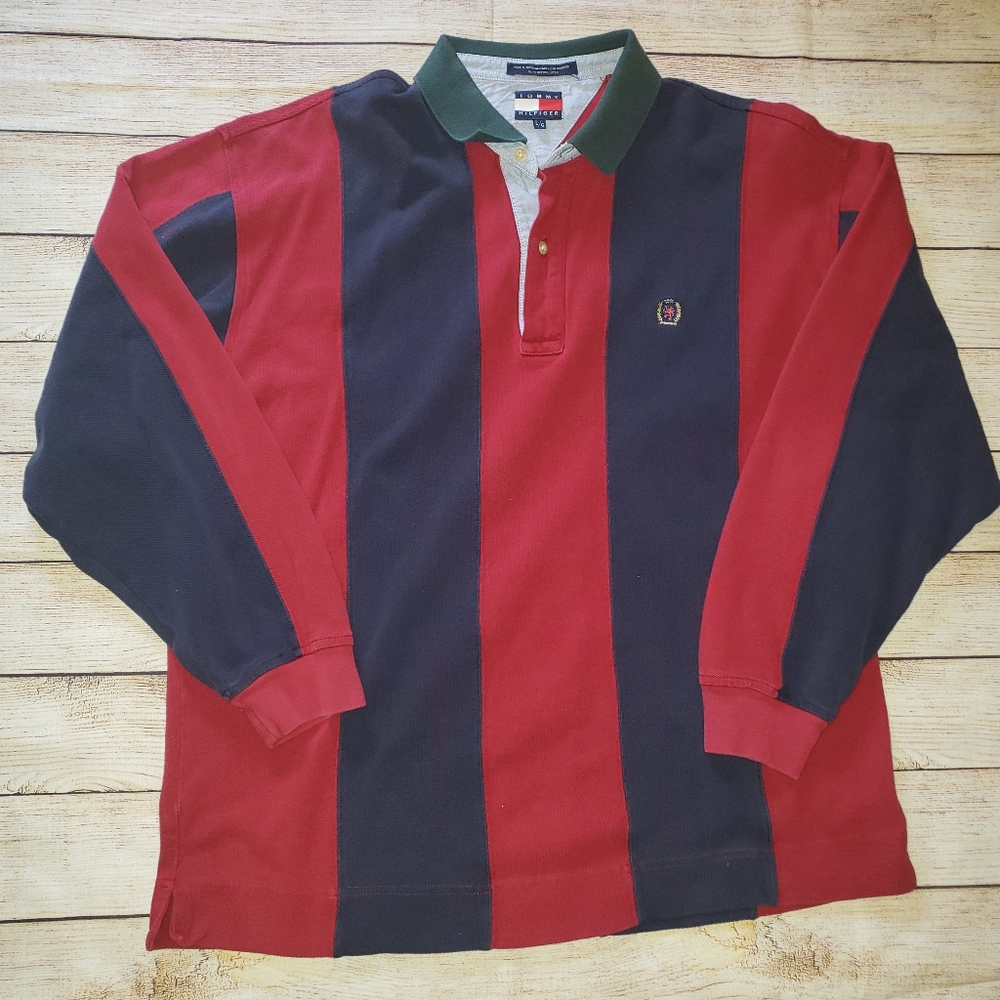 Vintage Tommy Hilfiger long sleeve polo